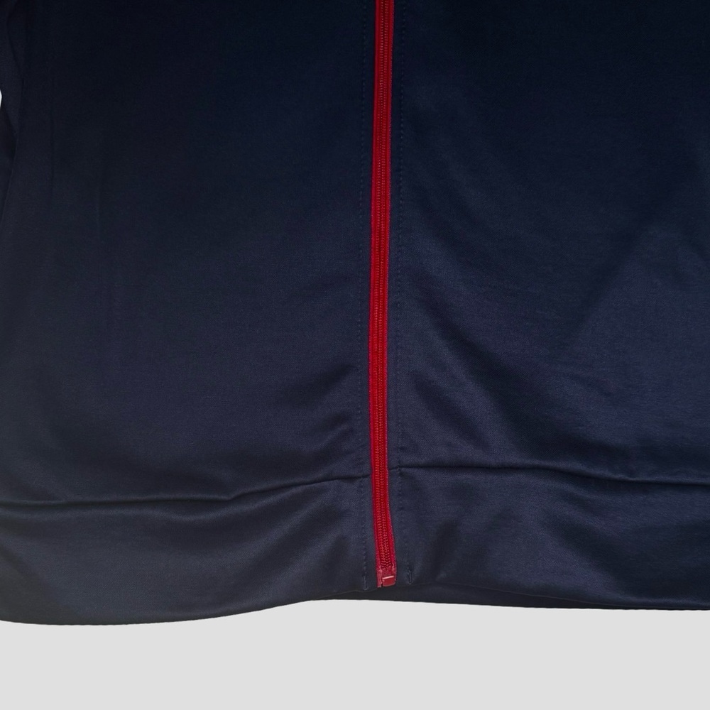 FC Barcelona Jacket Full Zip Blue Red Track Long Sleeve Soccer Barca Mens M - Picture 7 of 16